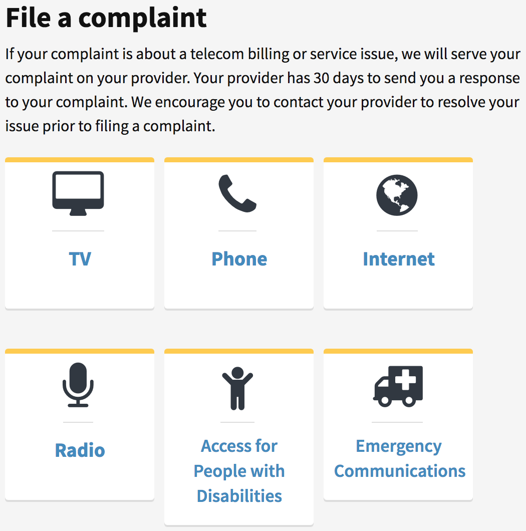 how do i file a fcc complaint against t mobile